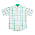 WRANGLER Mens Shirt White Check M