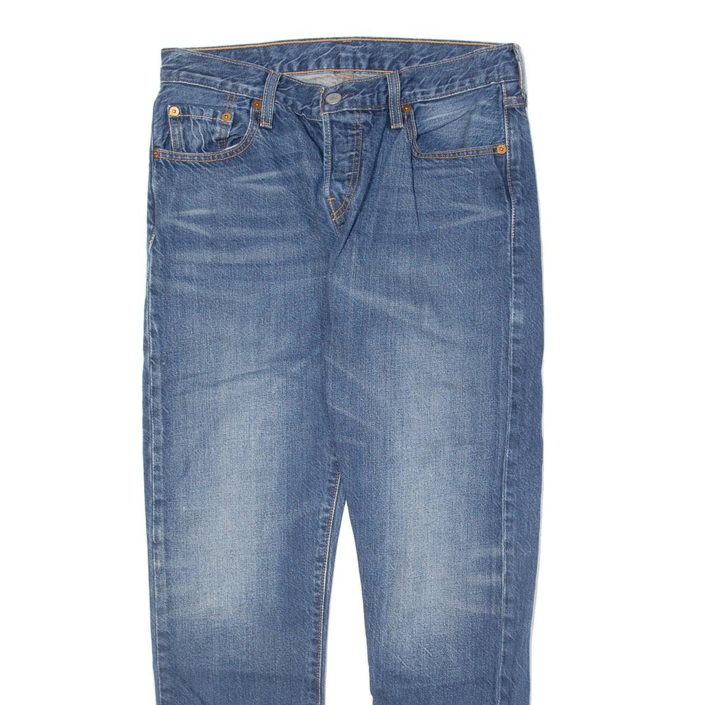 LEVI'S 501CT Jeans Mens Blue Regular Tapered W25 L38