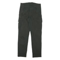 PAUL SMITH Mens Cotton Blend Black Regular Cargo Trousers W30 L30 Workwear Zip