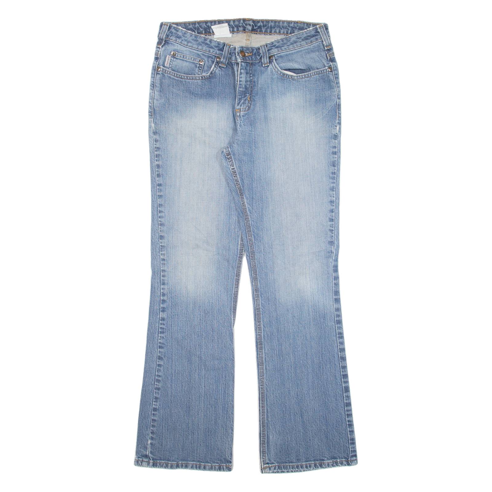 CARHARTT Workwear Womens Jeans Blue Regular Bootcut W30 L30