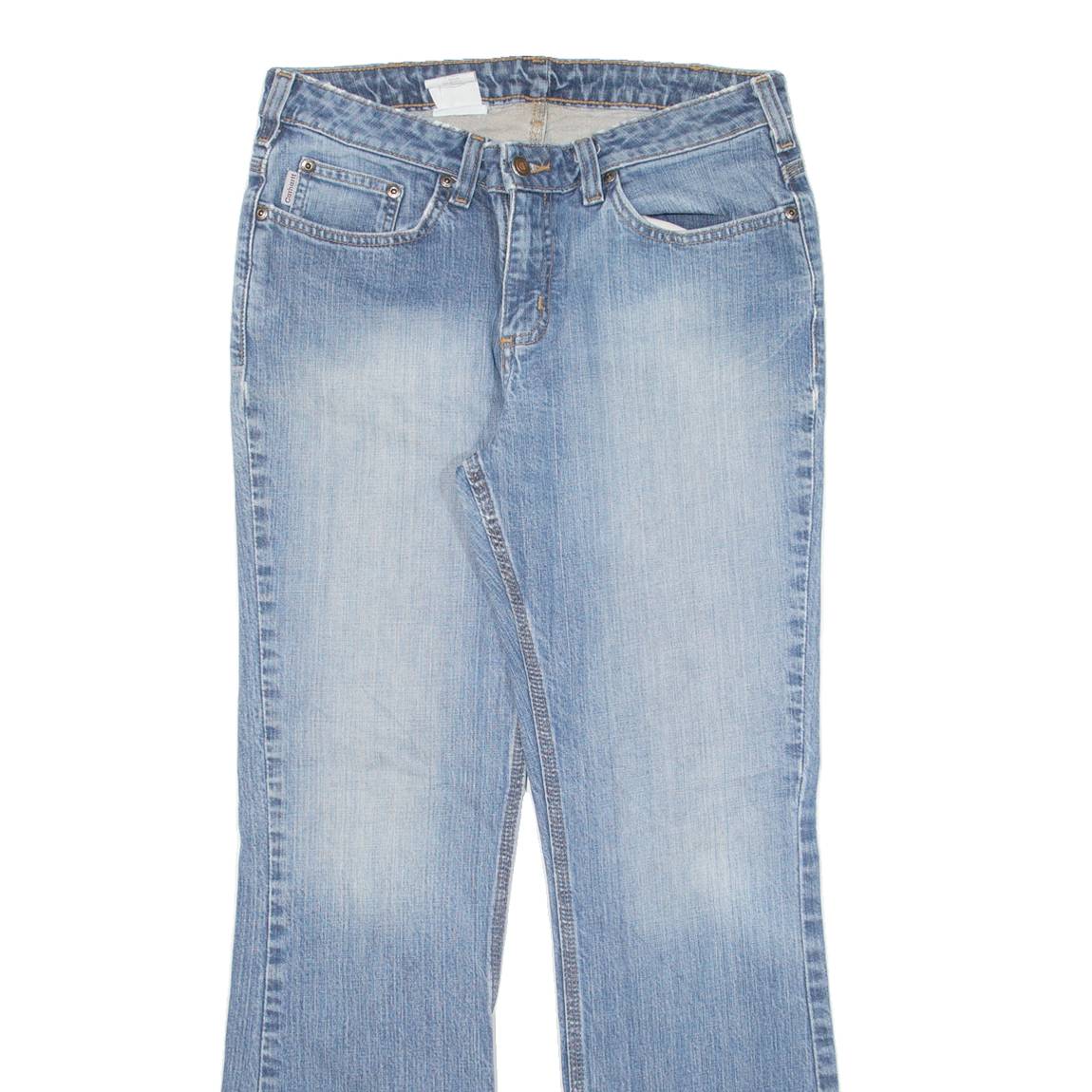 CARHARTT Workwear Womens Jeans Blue Regular Bootcut W30 L30