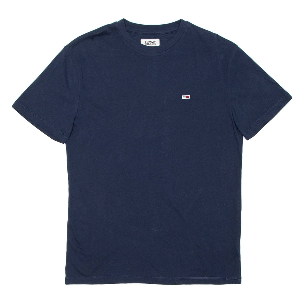 TOMMY JEANS Mens T-Shirt Blue S