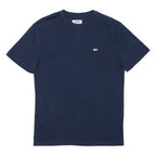 TOMMY JEANS Mens T-Shirt Blue S