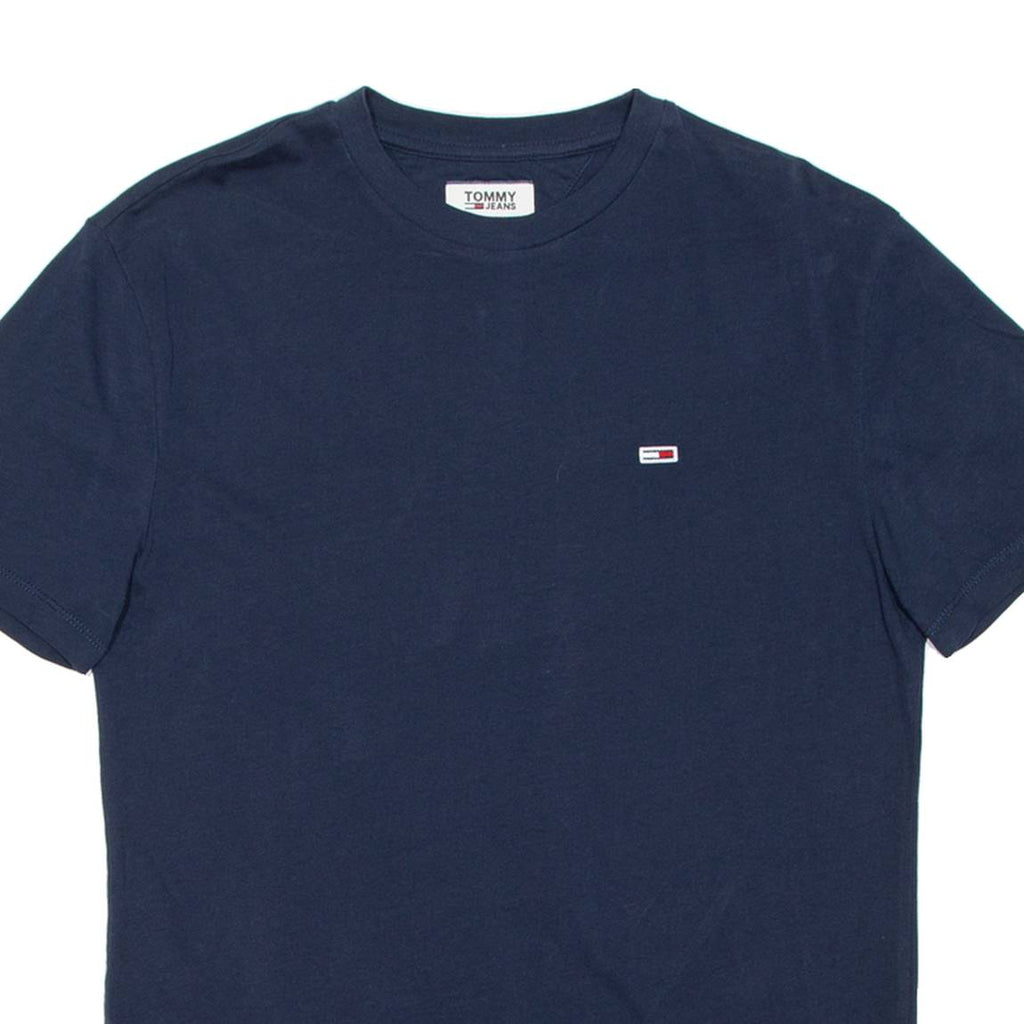 TOMMY JEANS Mens T-Shirt Blue S