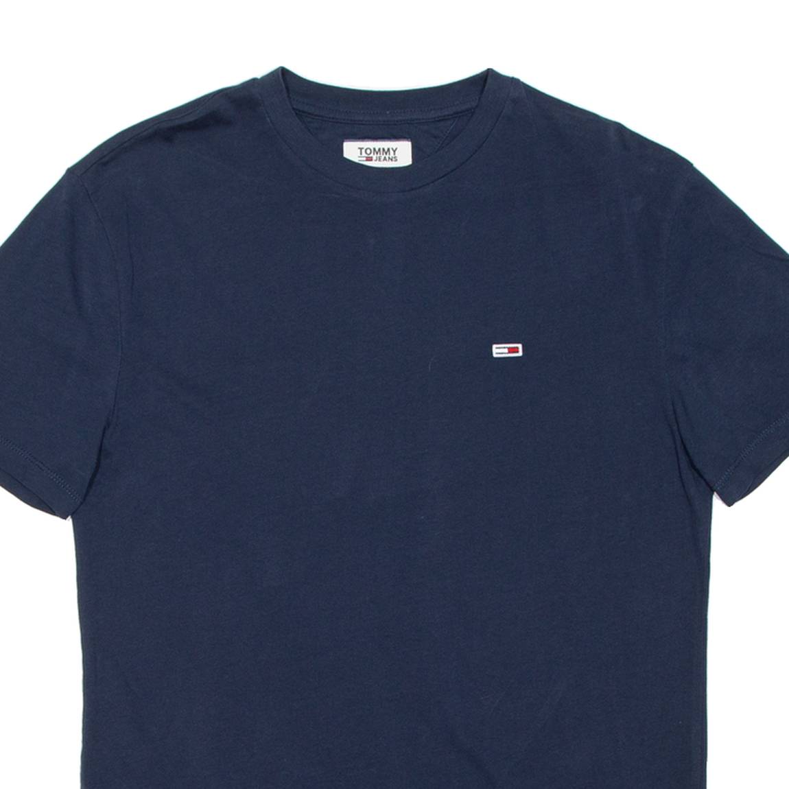 TOMMY JEANS Mens T-Shirt Blue S