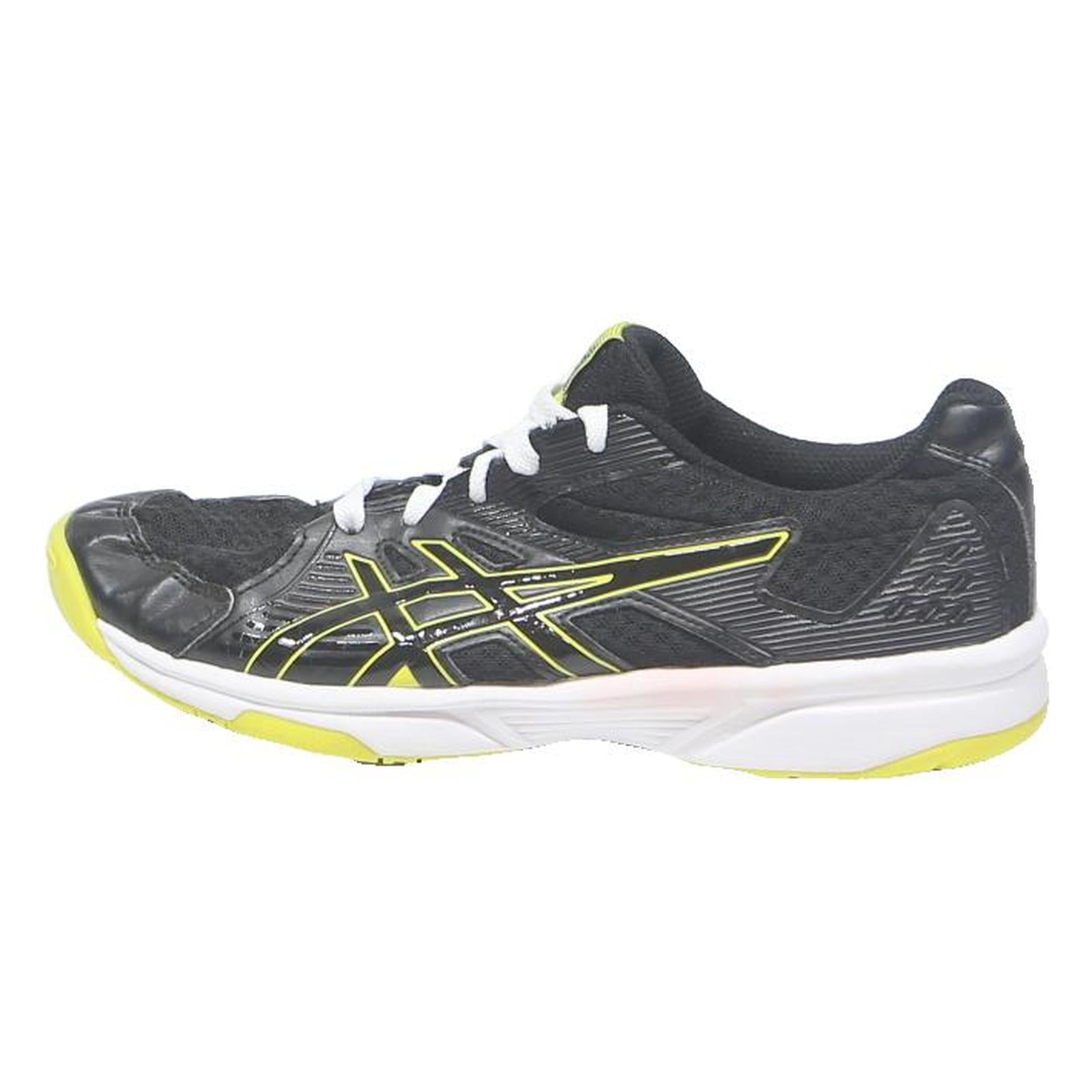 ASICS Womens Gel Rocket 9 Trainers Womens Black & Yellow Synthetic UK 5 Running