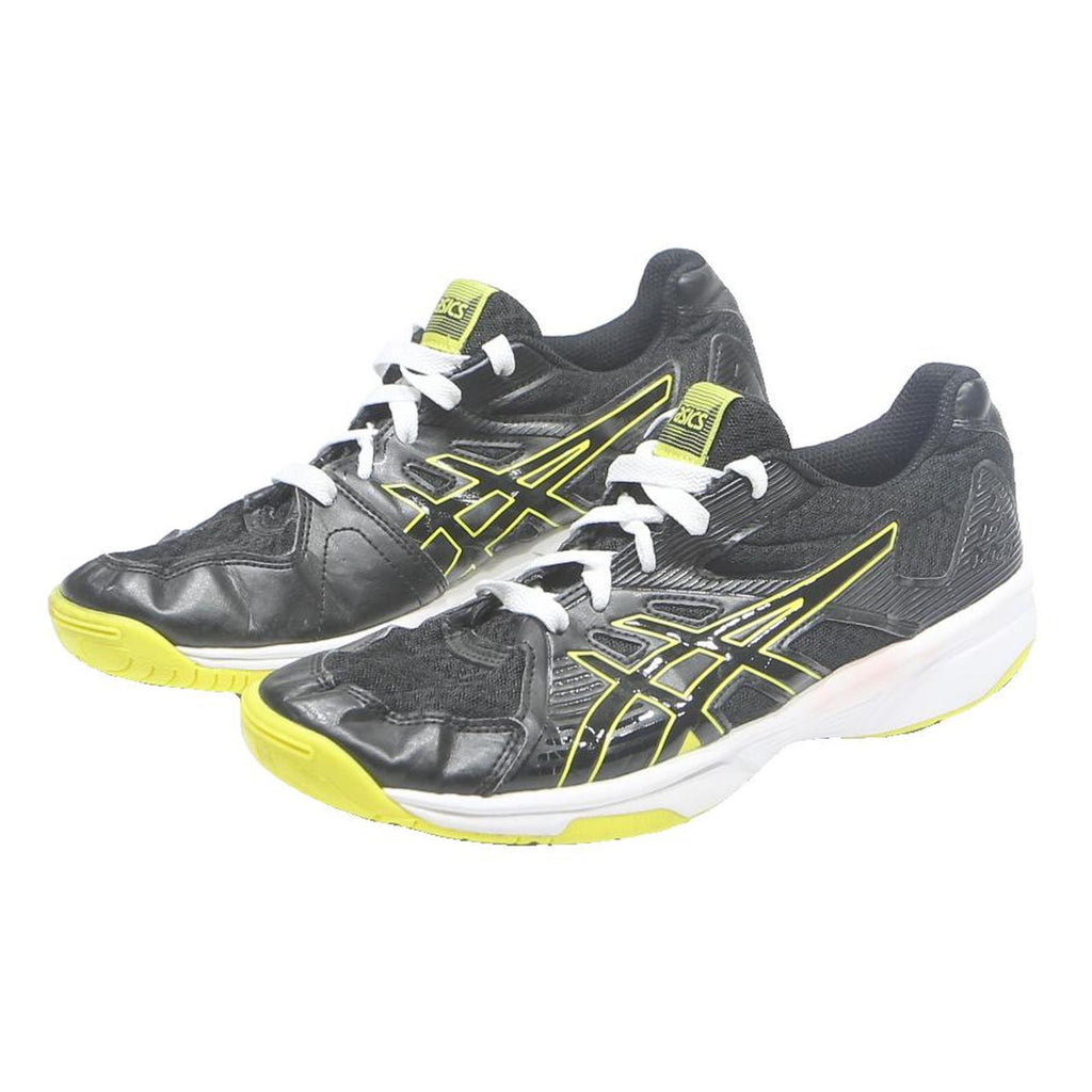 ASICS Womens Gel Rocket 9 Trainers Womens Black & Yellow Synthetic UK 5 Running
