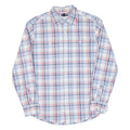 GAP Mens Shirt Blue Check Long Sleeve M