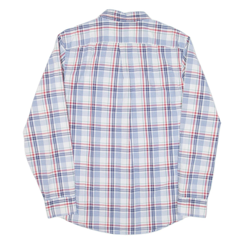 GAP Mens Shirt Blue Check Long Sleeve M