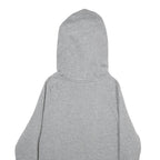 NIKE Womens Grey Hoodie L Cotton Blend Pullover Casual Sportswear
