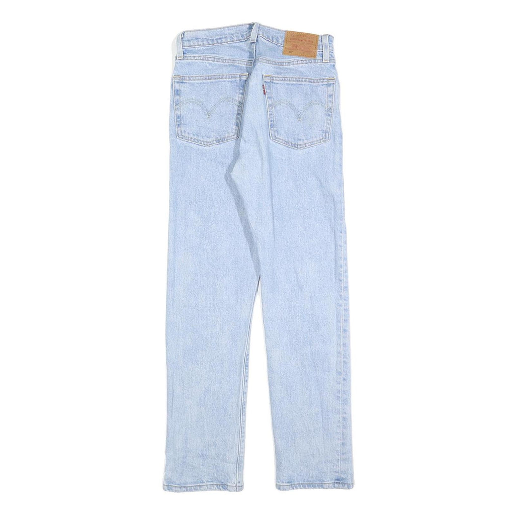 LEVI'S 501 BIG E Womens Jeans Blue Regular Straight Denim Light W25 L28 Classic