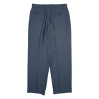 Mens Trousers Blue Regular Straight W30 L28