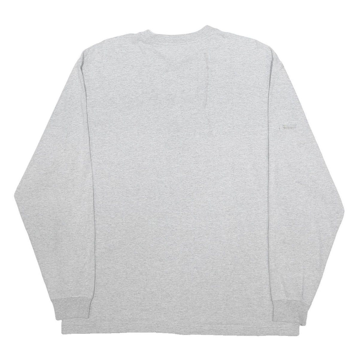 CARHARTT Mens Grey Henley Long Sleeve T-Shirt L Cotton Blend Pocket