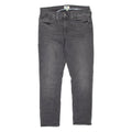 LEVI'S Womens Jeans Black Regular Skinny Stone Wash W28 L25