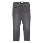 LEVI'S Womens Jeans Black Regular Skinny Stone Wash W28 L25