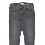 LEVI'S Womens Jeans Black Regular Skinny Stone Wash W28 L25