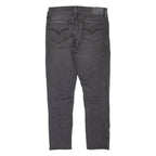 LEVI'S Womens Jeans Black Regular Skinny Stone Wash W28 L25