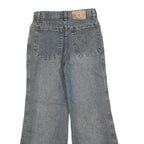 Womens Relaxed Blue Denim Jeans W29 L27 Zip Patchwork Relaxed Fit Casual