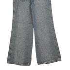 Womens Relaxed Blue Denim Jeans W29 L27 Zip Patchwork Relaxed Fit Casual