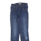 LEVI'S 724 Womens Slim Jeans Denim Medium W27 L30 Classic Cotton Blend Zip