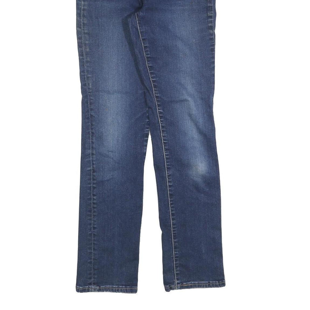 LEVI'S 724 Womens Slim Jeans Denim Medium W27 L30 Classic Cotton Blend Zip