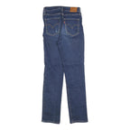 LEVI'S 724 Womens Slim Jeans Denim Medium W27 L30 Classic Cotton Blend Zip