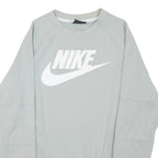 NIKE Mens Sweatshirt Grey Crew Neck S