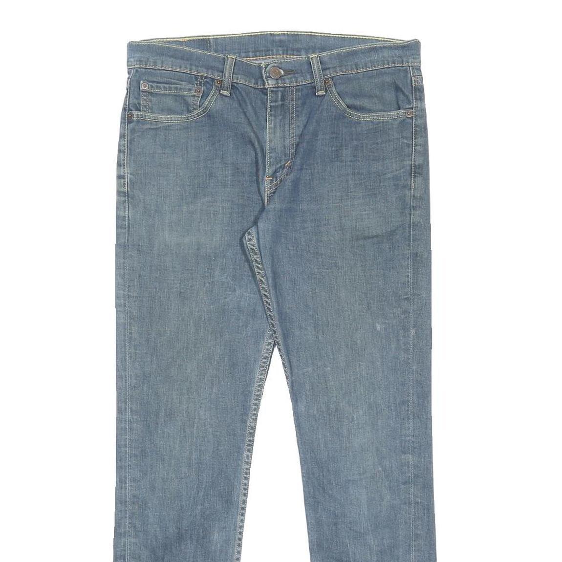 LEVI'S 511 Slim Mens Jeans Blue Slim Skinny Denim Medium W32 L32 Stylish Casual