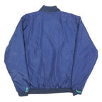 CABELA'S Mens Blue Bomber Jacket L Polyester Zip Plain Lightweight Outdoor