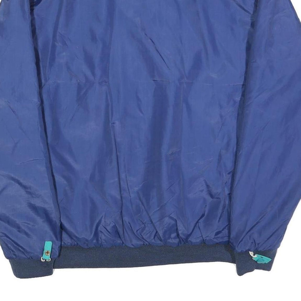 CABELA'S Mens Blue Bomber Jacket L Polyester Zip Plain Lightweight Outdoor