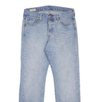 LEVI'S 501 BIG E Mens Jeans Blue Regular Straight Denim Light W30 L30 Classic