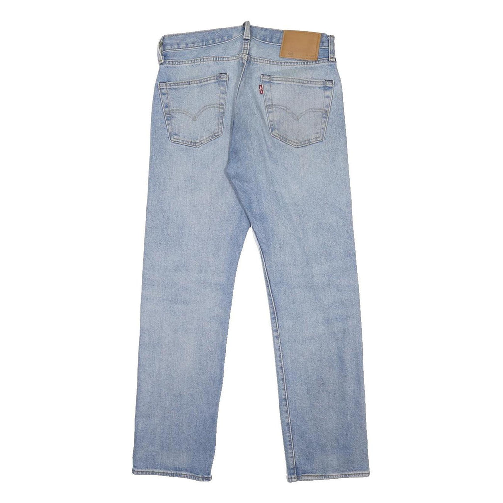LEVI'S 501 BIG E Mens Jeans Blue Regular Straight Denim Light W30 L30 Classic