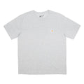CARHARTT Mens Grey Pocket T-Shirt L Short Sleeve Crew Neck Workwear Casual