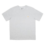 CARHARTT Mens Grey Pocket T-Shirt L Short Sleeve Crew Neck Workwear Casual