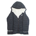 REEBOK Womens Parka Coat Black Hooded L