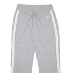NIKE Womens Joggers Grey & White L W32 L31 Elastic Waist Drawstring Sport