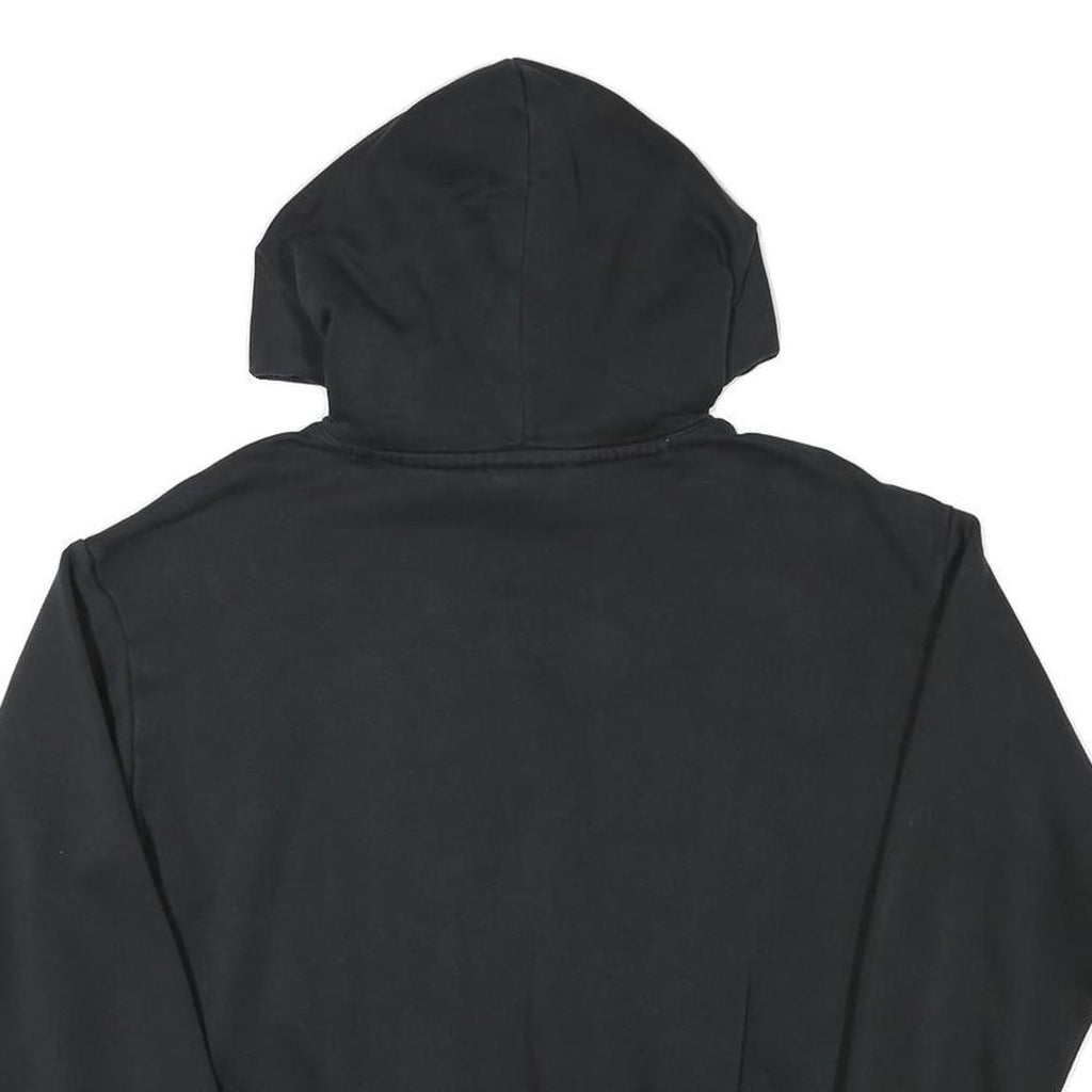 CHAMPION Womens Black Pullover Hoodie L Cotton Blend Casual Streetwear