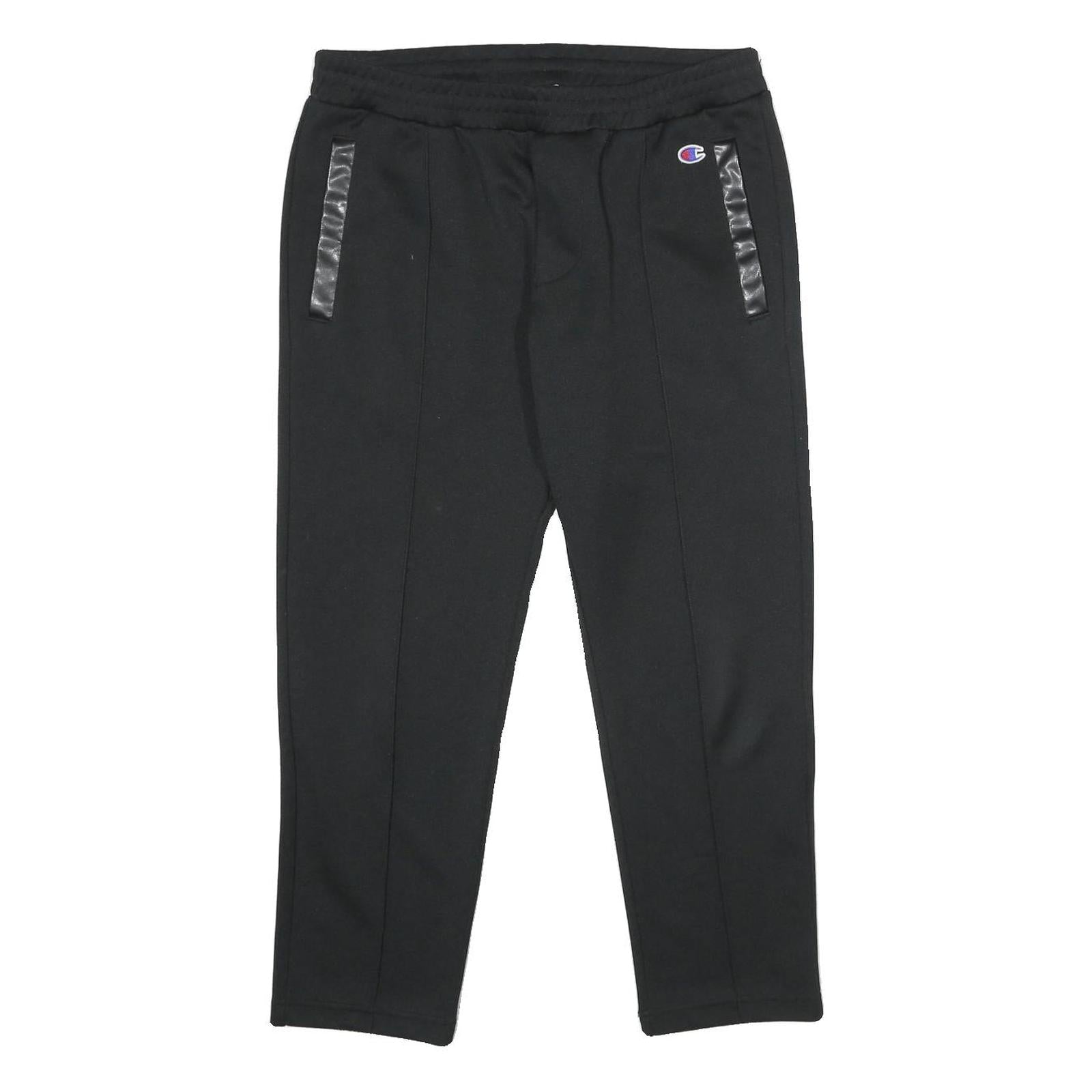 CHAMPION Womens Joggers Black Slim Tapered M W30 L26 Athletic Casual