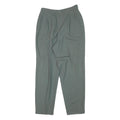JONES NEW YORK Womens Wool Blend Grey Relaxed Straight Trousers W27 L27 Classic
