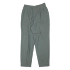 JONES NEW YORK Womens Wool Blend Grey Relaxed Straight Trousers W27 L27 Classic