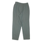 JONES NEW YORK Womens Wool Blend Grey Relaxed Straight Trousers W27 L27 Classic