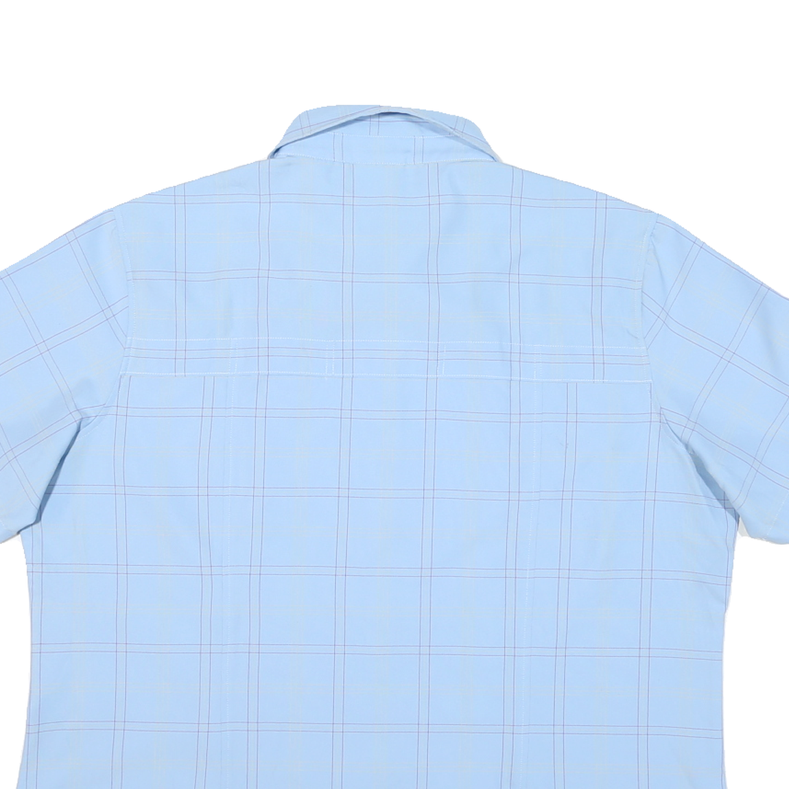 JACK WOLFSKIN Womens Blue Checked Shirt 2XL Travel Outdoor Casual Button Up