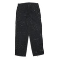 CARHARTT Mens Regular Fit Black Denim Paint Splatter Jeans W32 L32 Work Wear