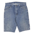 WRANGLER Mens Shorts Blue Denim XL W36 Classic Cotton Blend Casual Summer
