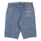 WRANGLER Mens Shorts Blue Denim XL W36 Classic Cotton Blend Casual Summer