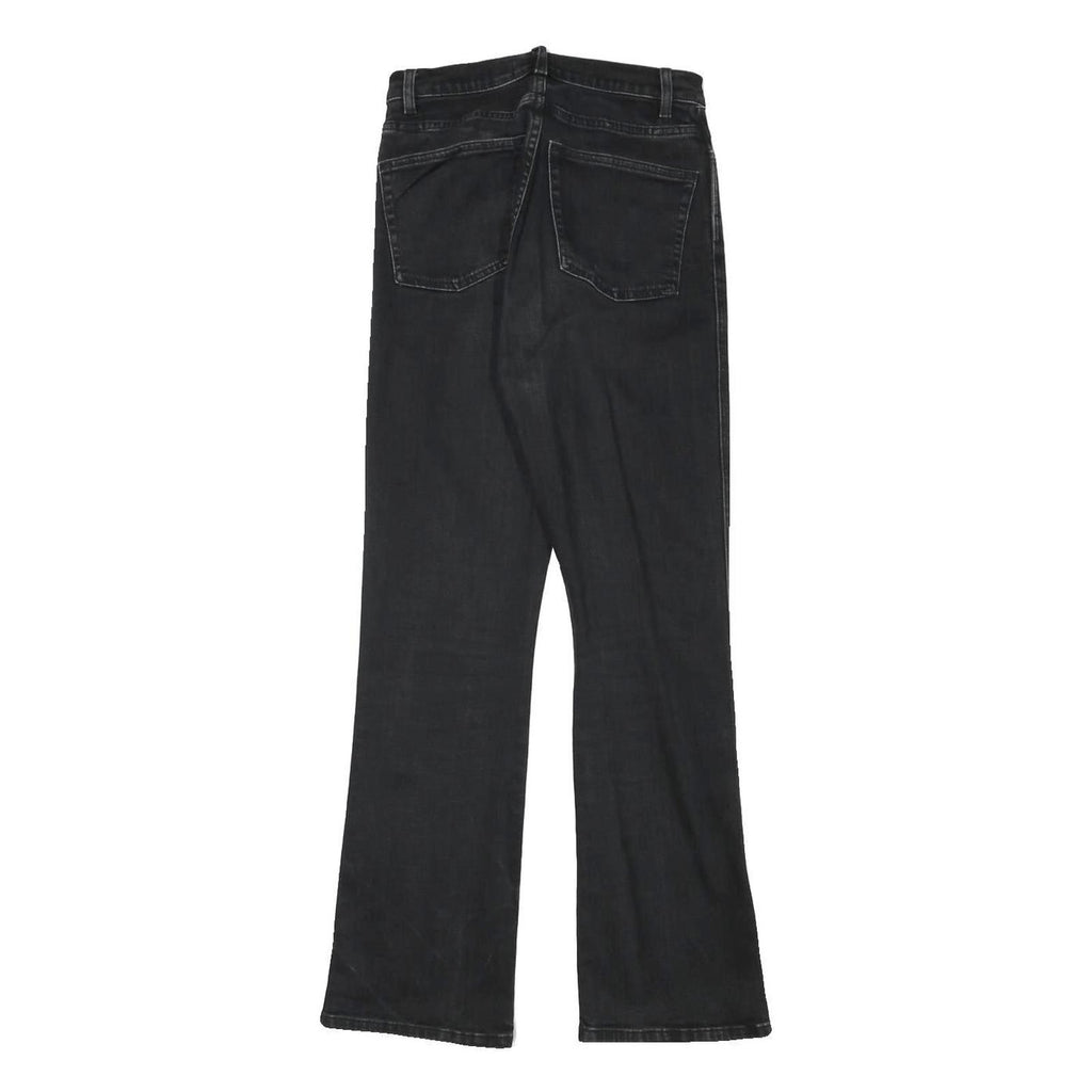 & OTHER STORIES Womens Regular Black Denim Regular Fit Bootcut Jeans W25 L27