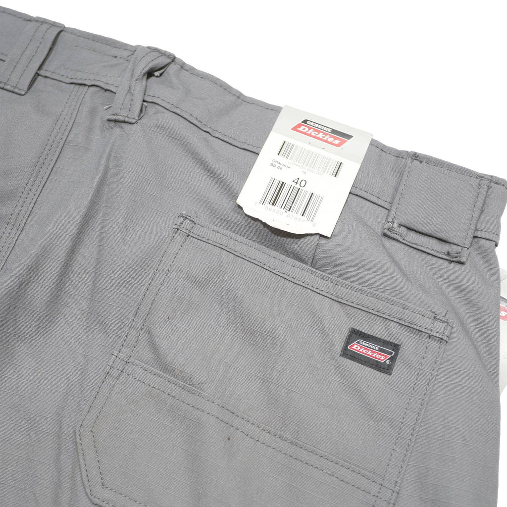 DICKIES Mens Grey Cargo Shorts Size L W40 Workwear Polyester Blend