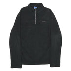 REEBOK Mens Black Pullover Plain Crew Neck Basic Knit M Sportswear Jumper