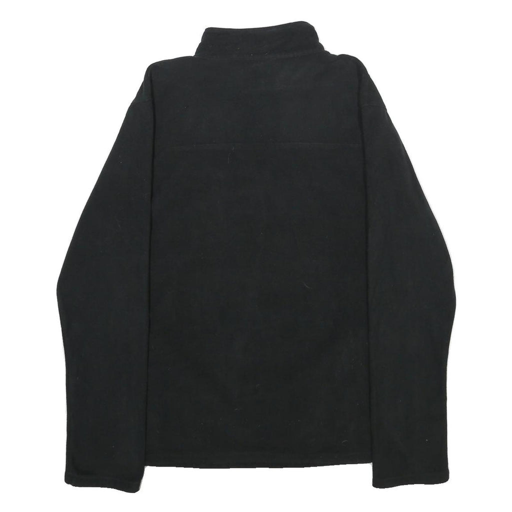 REEBOK Mens Black Pullover Plain Crew Neck Basic Knit M Sportswear Jumper