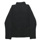 REEBOK Mens Black Pullover Plain Crew Neck Basic Knit M Sportswear Jumper